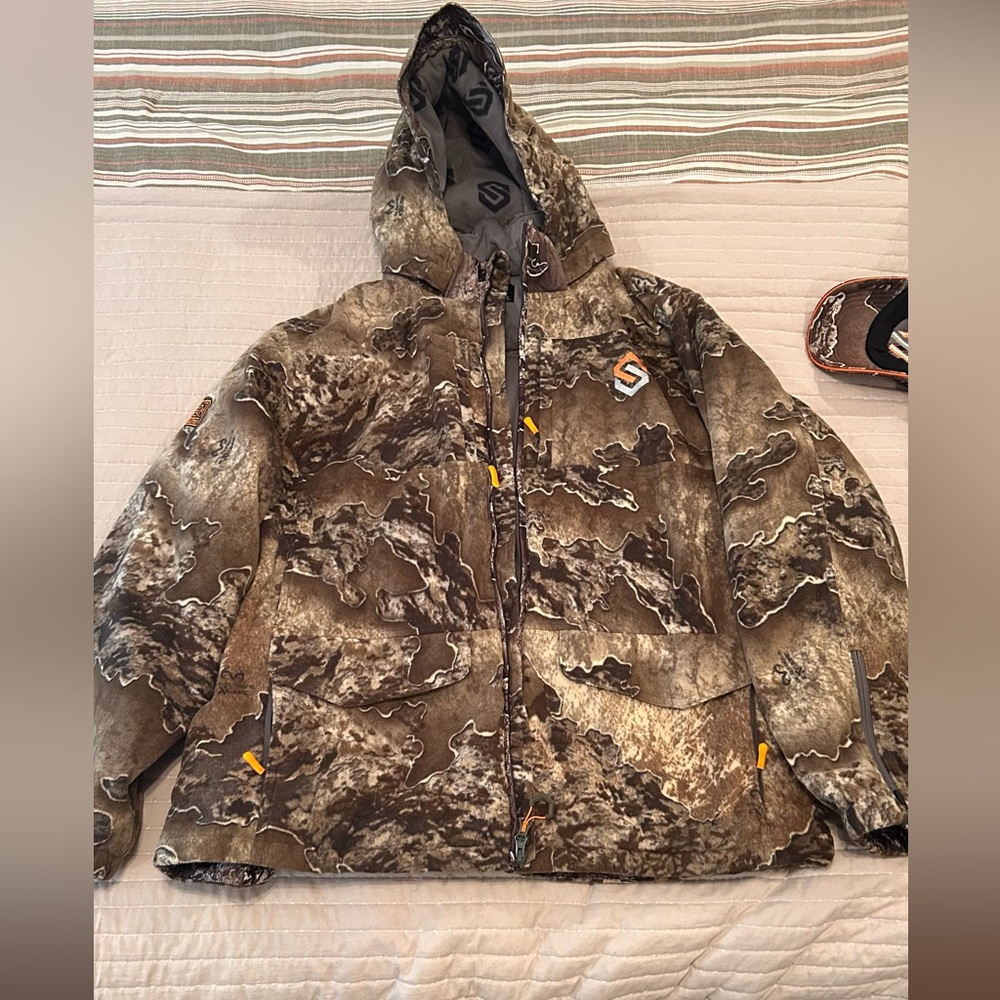 Men's Camouflage Hooded Jacket